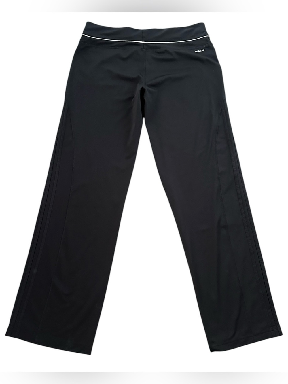 Adidas Women’s Large Black ClimaLite Straight Leg Athletic Pants